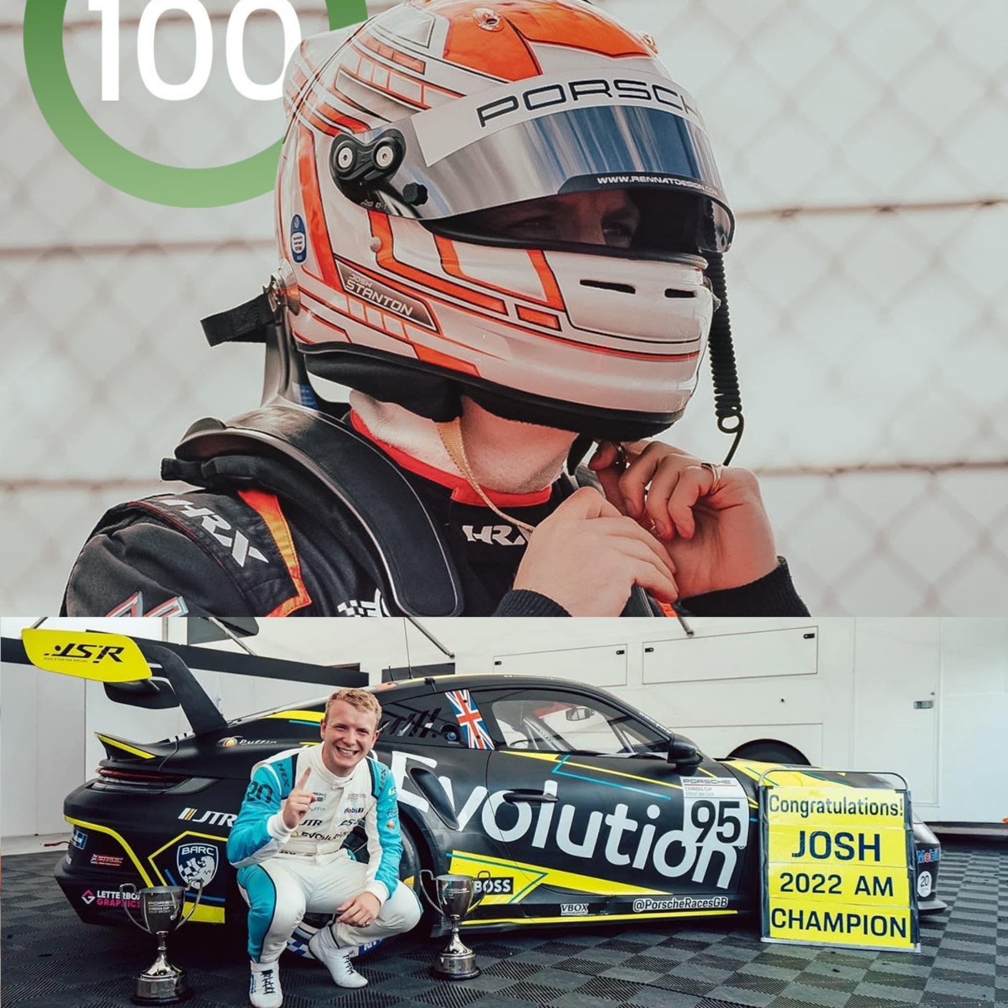 Josh Stanton in action